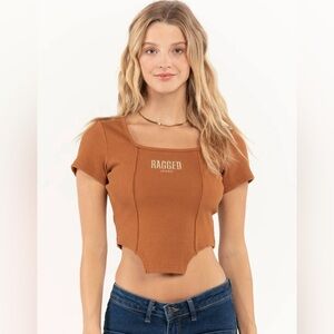 The Ragged Priest Corset Hem Top - US small 6